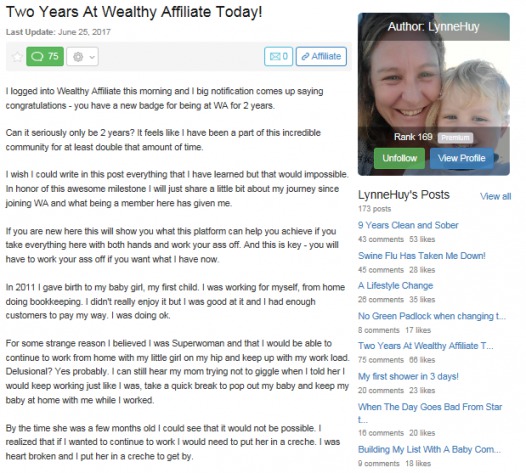 What is Wealthy Affiliate About