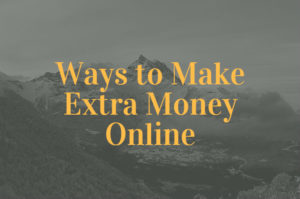 Ways to Make Extra Money Online