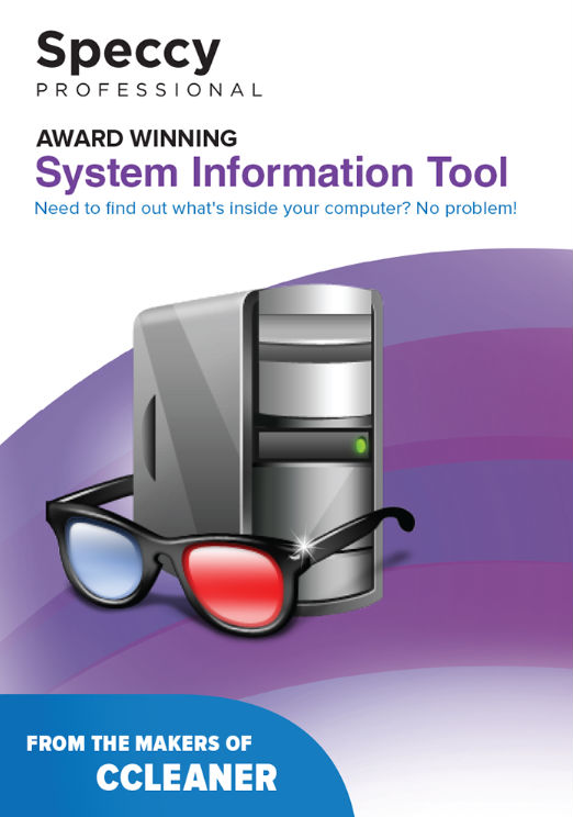 Speccy System Information tool