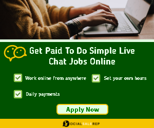 Get paid to do simple live chat jobs online from home