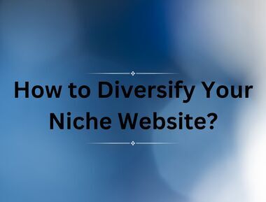 How to Diversify Your Niche Website