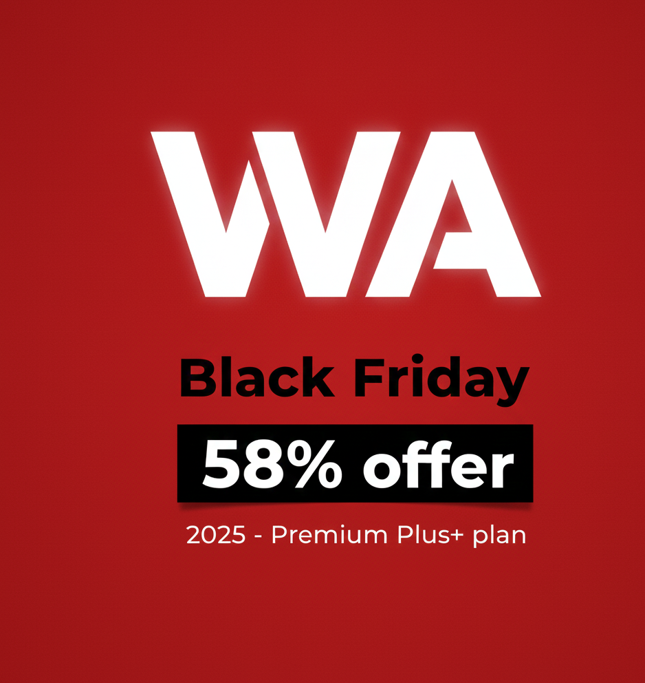 WA Black Friday Deal 58% offer